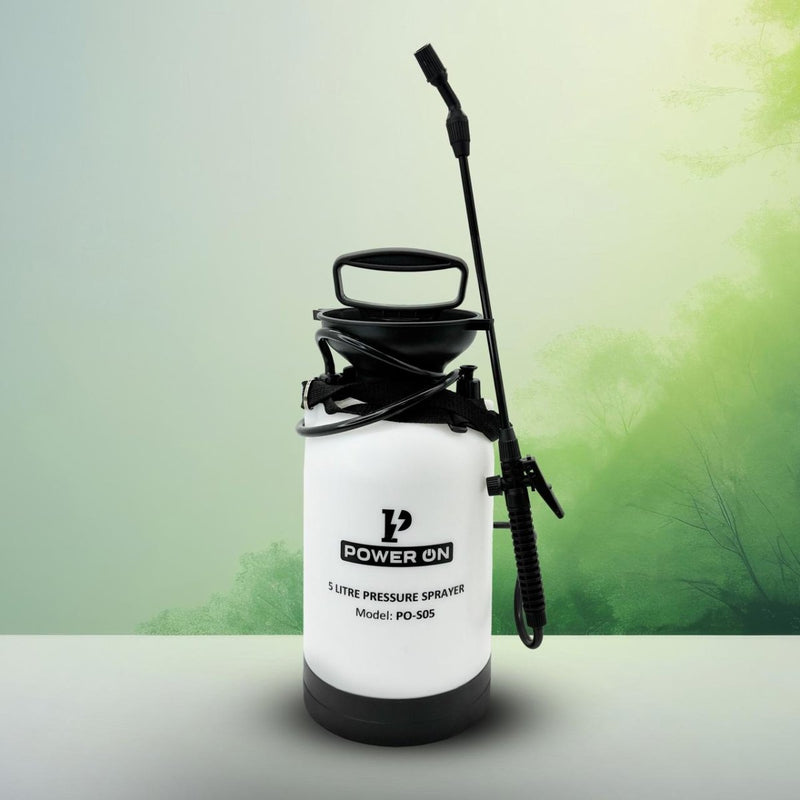 5 Litre Pressure Sprayer – Durable Plastic Garden Sprayer - Greensouq -