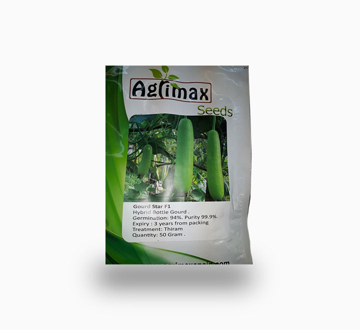 Gourd Star Bottle Gourd F1 Premium Quality Seeds