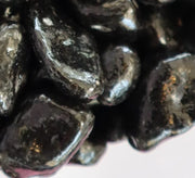 Black Decorative Painted Pebbles "Aquarium" 10 - 15mm - Greensouq -