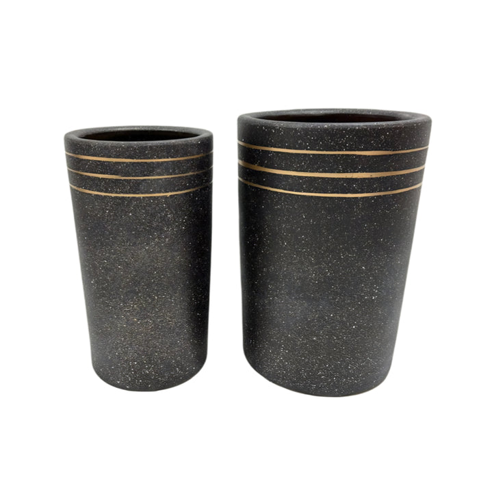 fancy Black pot GREENSOUQ