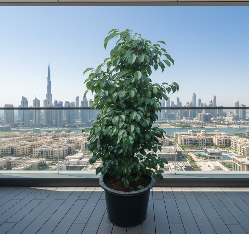 Ficus Benjamina "Weeping Fig" 130-150cm outdoor privacy