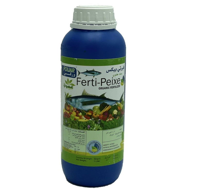 Fish Based Organic Liquid Fertilizer "Ferti Peixe" 1Ltr - Greensouq -