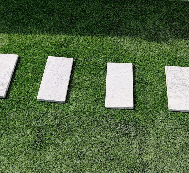 Garden stepping stones Anti - slip "Rectangular" 20x40cm - Greensouq -