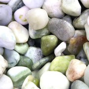 Green Polished Pebbles 20Kg - Greensouq -