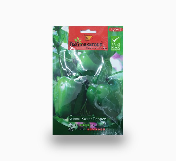 Green Sweet Pepper Agrimax seeds - Greensouq -