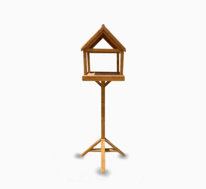Handmade Wooden Outdoor Bird Feeder - Greensouq -