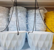 Hanging Diamond - Cut Plastic Pot - Greensouq -