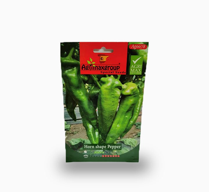 Horn Shape Pepper Agrimax seeds - Greensouq -
