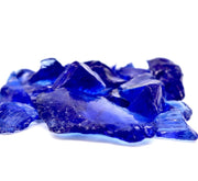 Cobalt Blue Glass Mulch - Landscaping Beautification, 100% recycled glass, eco-friendly, landscaping material, - Greensouq -