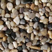 Mixed Pebbles 1 - 2cm 20KG Natural River Pebbles - Greensouq -