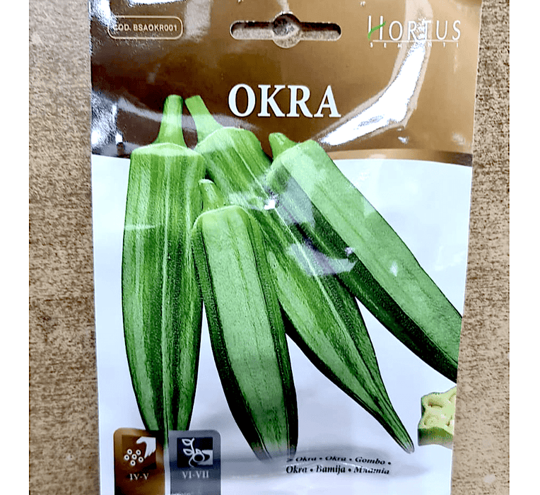 Okra Vegetable Seeds by Hortus - Greensouq -