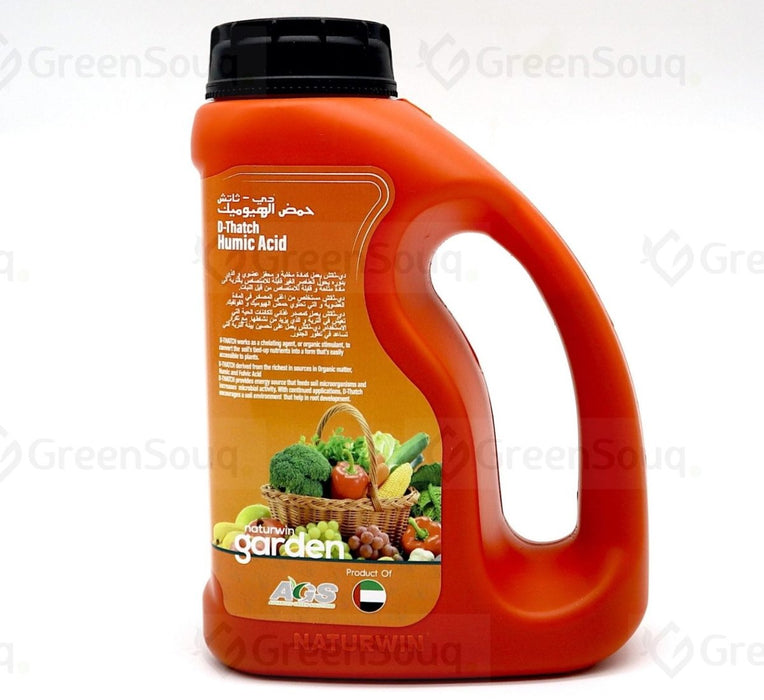 Organic Based D - Thatch Humic Acid® "Liquid Fertilizer by Naturwin Garden UAE" 500ml - Greensouq -