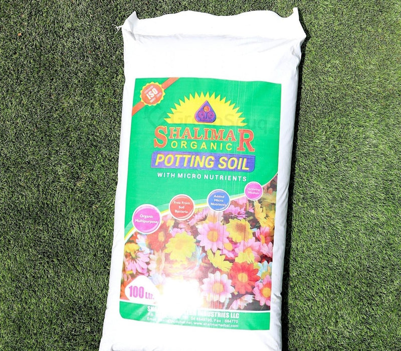 Organic Potting Soil By Shalimar - Soil 100Ltrs - Greensouq -