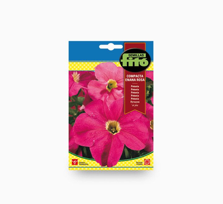 Petunia "Dwarf" Compact Rose 600mg - Fito - Greensouq -