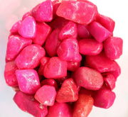 Pink Decorative Painted Pebbles "Aquarium" 10 - 15mm - Greensouq -