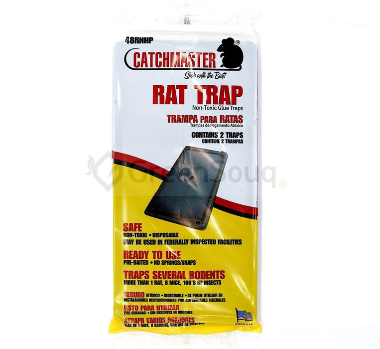 Rat Trap "Non - Toxic Glue" CatchMaster - Greensouq -
