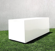 Rectangular GRP Pot 100x40x40cm Modern Durable Outdoor Planter Box - Greensouq -
