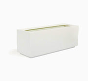 Rectangular GRP Pot 90x30x30cm Modern Durable Outdoor Planter Box - Greensouq -