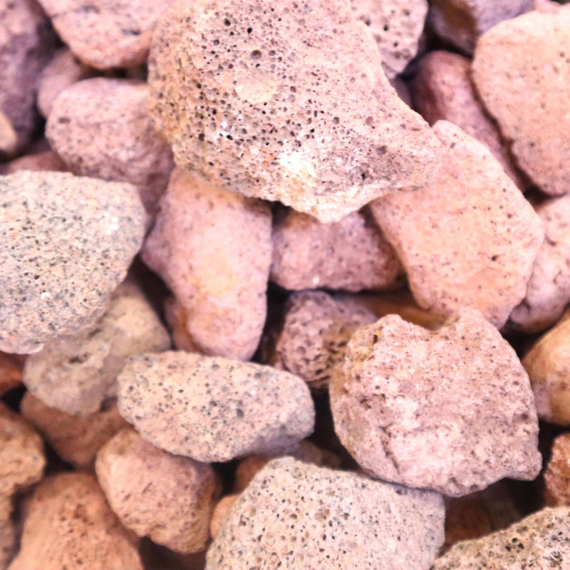 Red Skyflame Lava Stones - Natural Decorative Stone (3 - 5cm) 10kg - Greensouq -