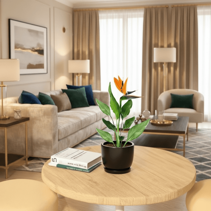 Strelitzia Reginae or Bird of Paradise طائر الجنة (Indoor No Flowers) 30 - 40cm - Greensouq -