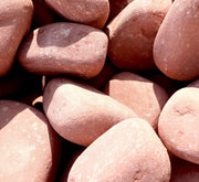Tumbled Red River Stone "Natural Garden Material" - Greensouq -