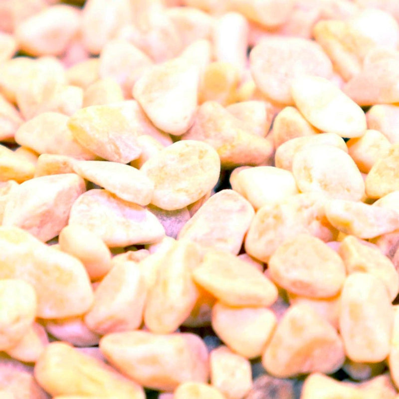 Yellow Washed Pebbles (3/8 Inch) 20Kg - Greensouq -