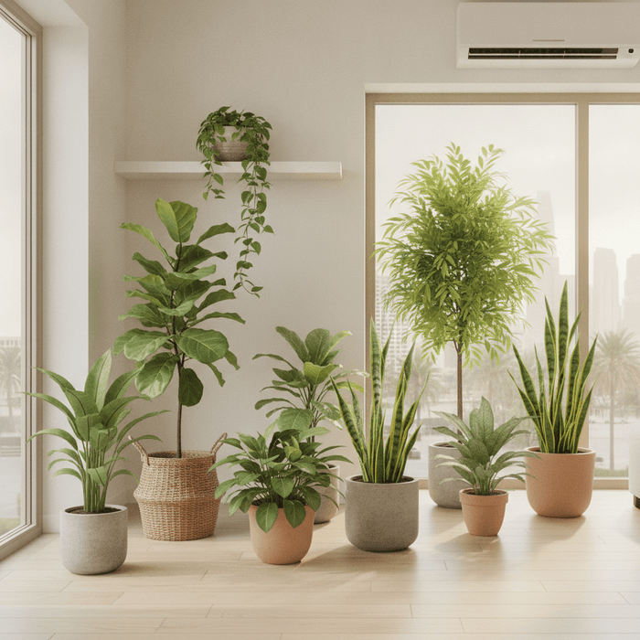 Best Indoor Plants That Thrive in AC Air Conditioning (UAE Guide) - Greensouq