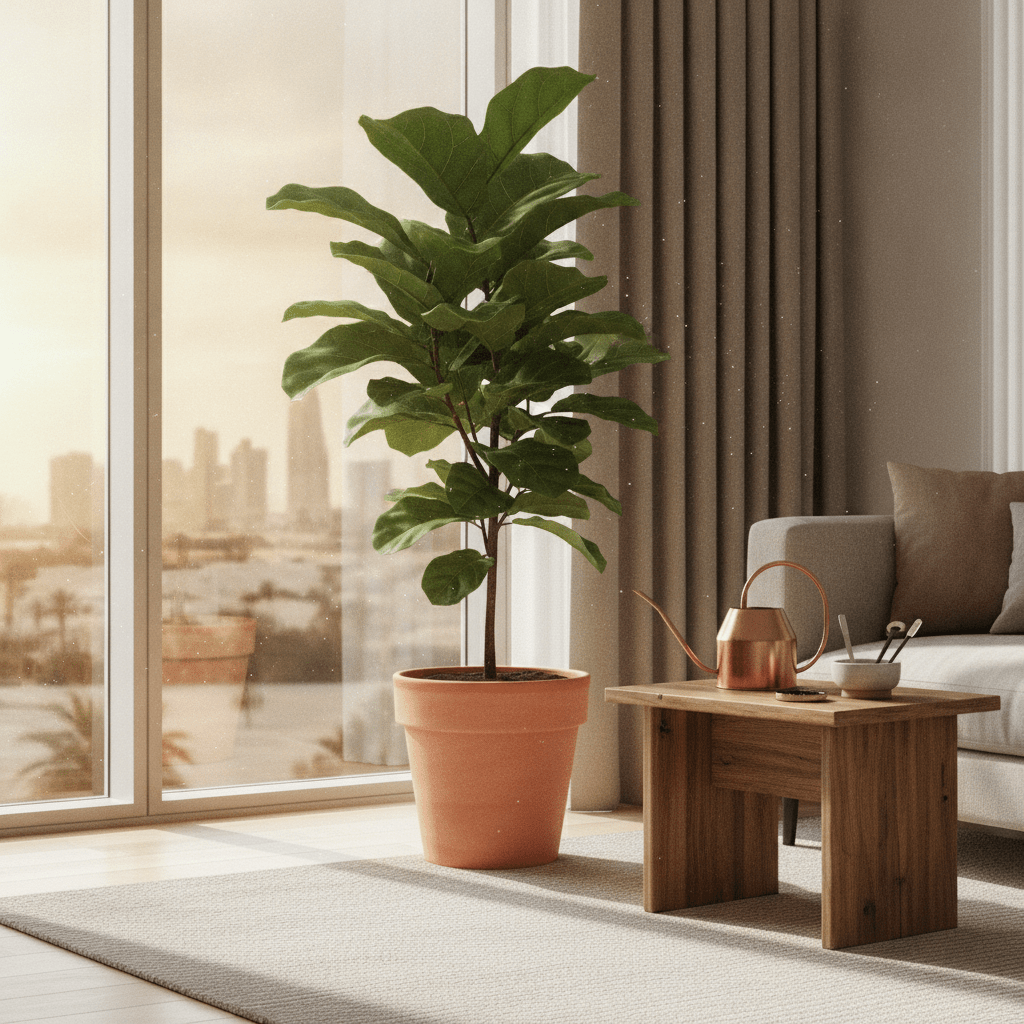 Fiddle Leaf Fig Care Guide for Dubai Apartments | Green Souq UAE - Greensouq