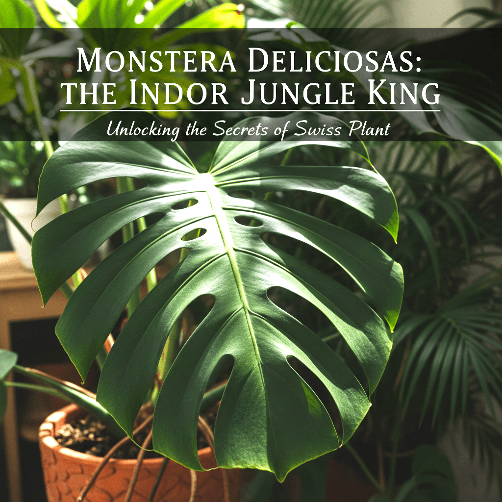 Monstera Deliciosa the Jungle King - Greensouq