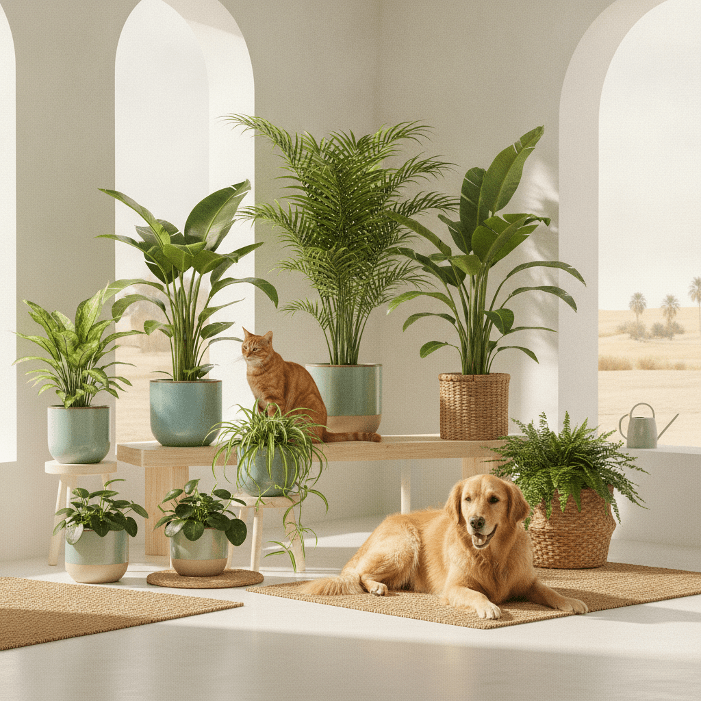The Ultimate Pet-Safe Houseplants Guide for UAE Cat and Dog Owners - Greensouq