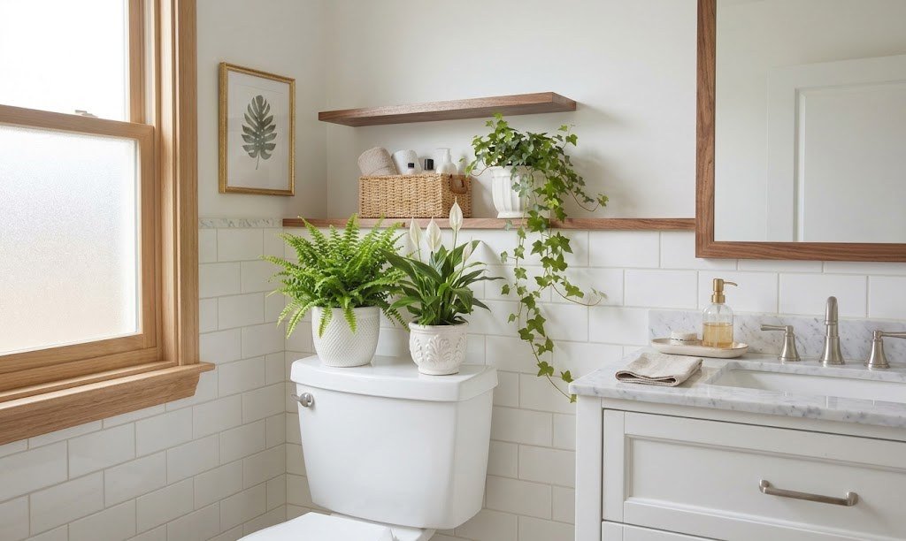 Top 3 Houseplants That Naturally Eliminate Odors and Purify Your Bathroom - Greensouq
