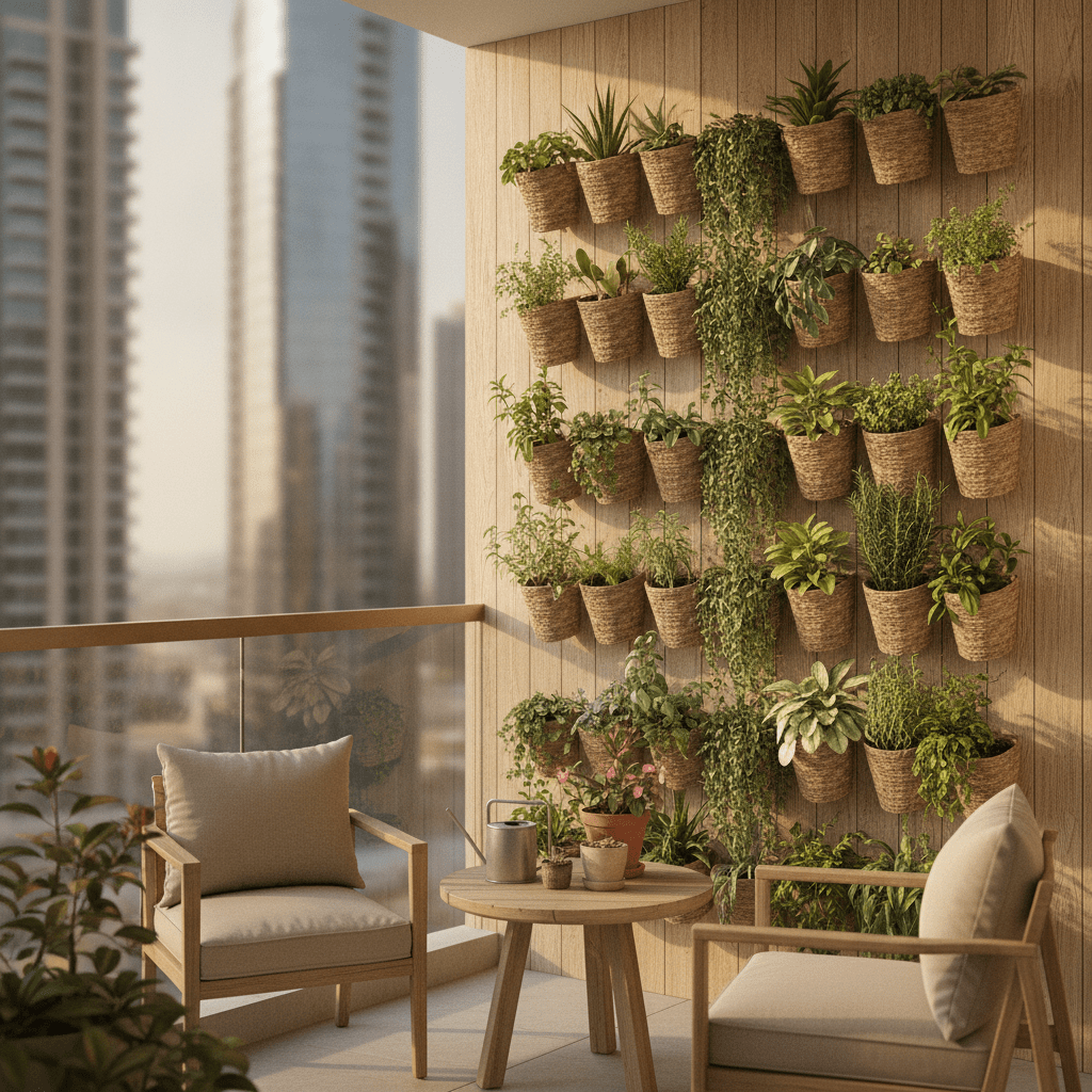 Ultimate Guide to Vertical Gardening for Small Dubai Balconies - Greensouq