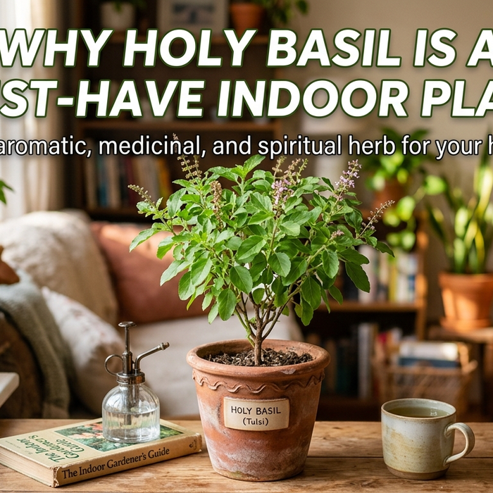 Why Holy Basil Is a Must-Have Indoor Plant - Greensouq