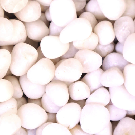 White High Polished Pebbles