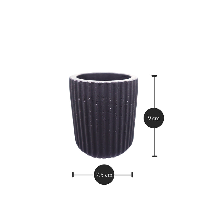 Sharon Ribbed Flower Pot