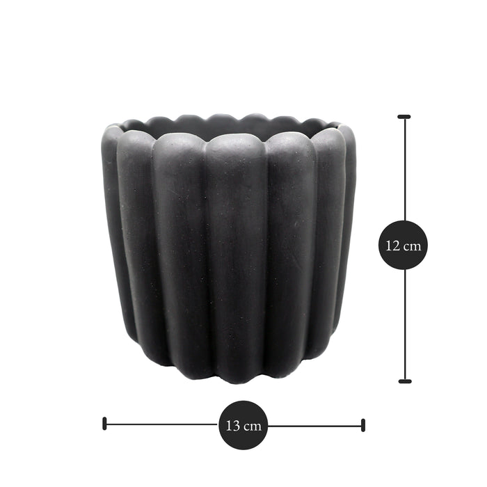Babu Ribbed Small Pot