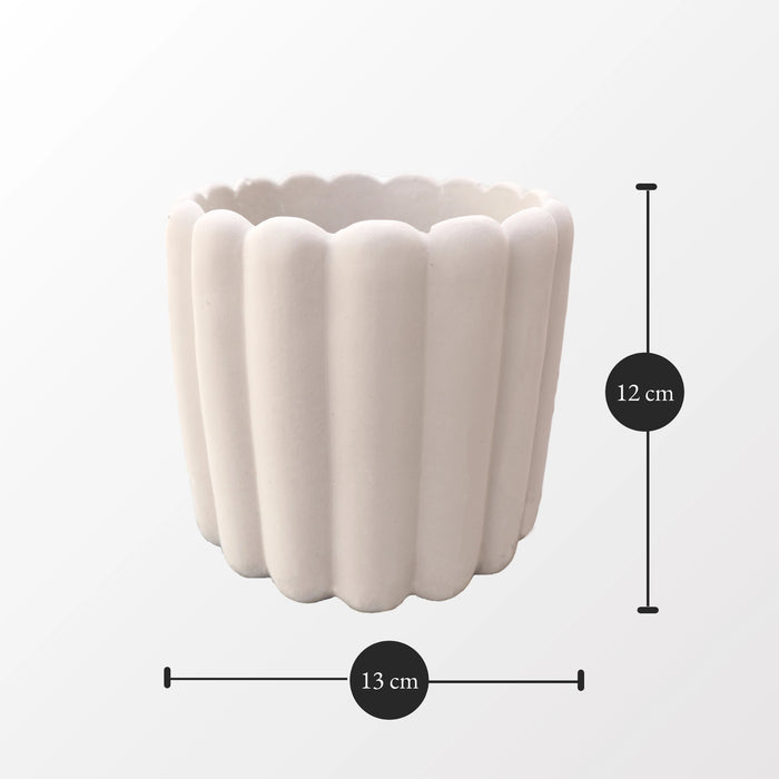 Babu Ribbed Small Pot