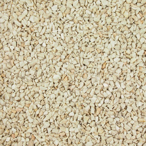Beige gravel or aggregate