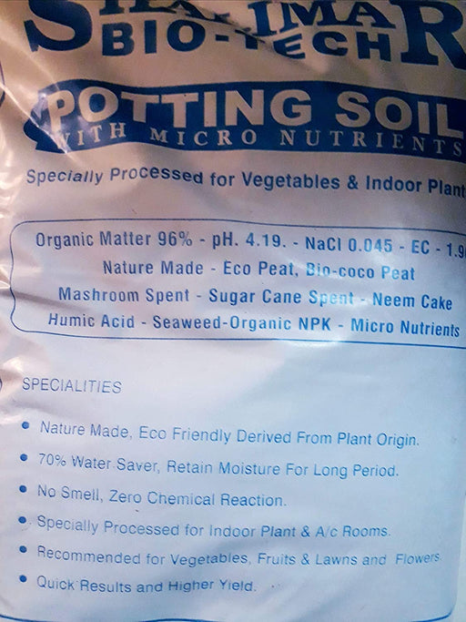 Bio tech potting soil with Micro Nutrients