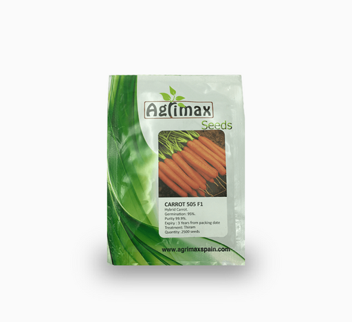 Carrot 505 F1 Premium Quality Seeds