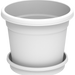 Cosmoplast Round Flower Pot Green Souq
