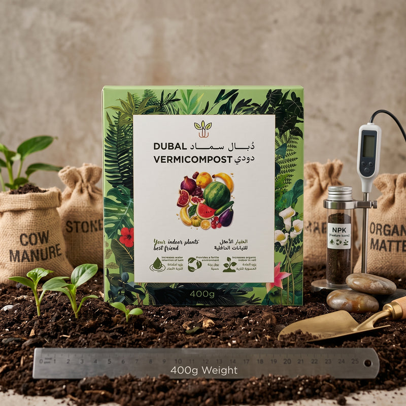 Dubal Vermicompost 400g – Organic Plant Soil Conditioner