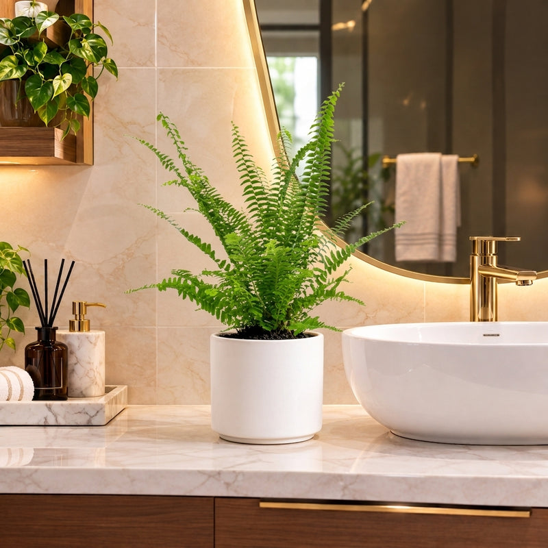 Nephrolepis Exaltata "Green Lady" Boston Fern or Sword Fern | UAE's Lush Greens!