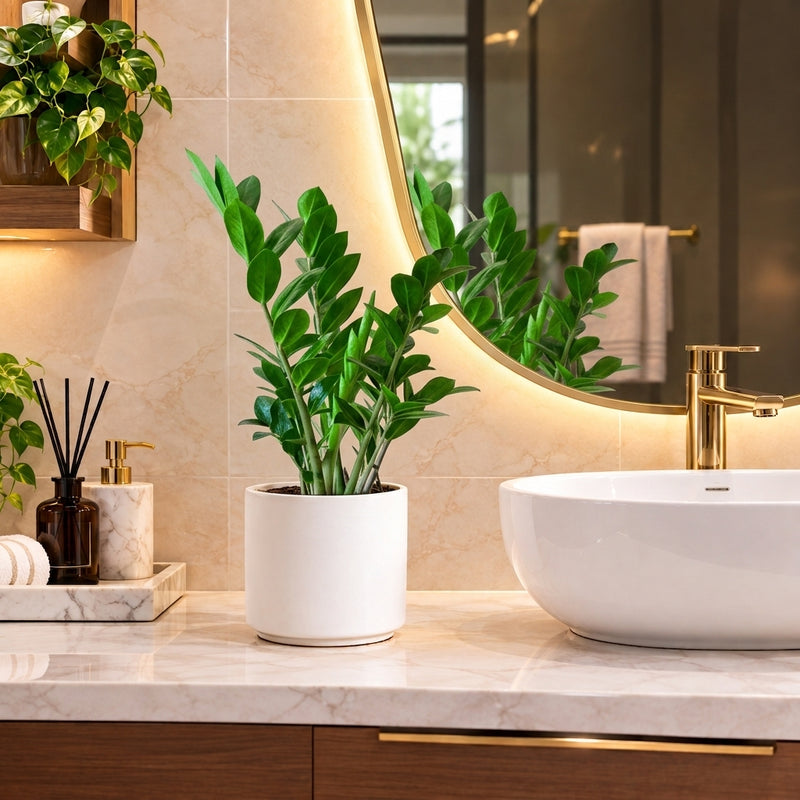 Zamioculcas Zamiifolia - Zanzibar Gem or ZZ Plant | UAE's Excellent Houseplant!