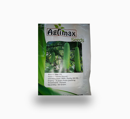Gourd Star Bottle Gourd F1 Premium Quality Seeds