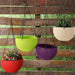 Hanging Modern Plastic Pot Green Souq