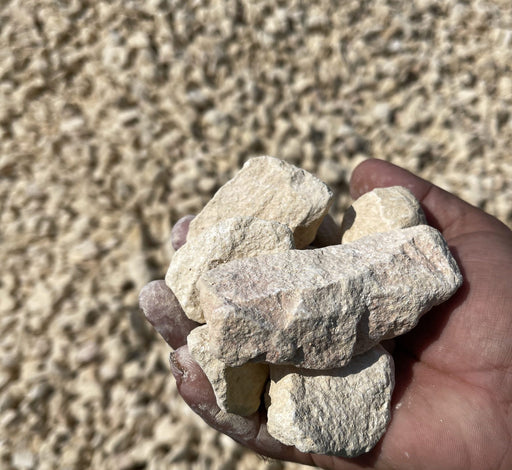 beige gravel