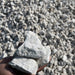 white gravel