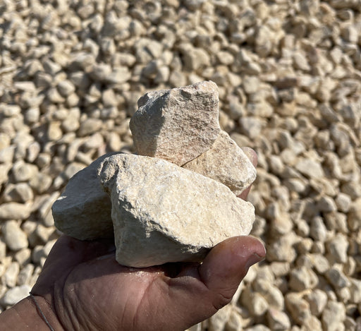 beige gravel