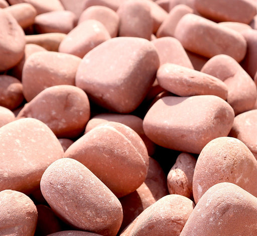 Tumbled Red River Stone Greensouq